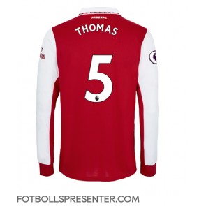 Arsenal Thomas Partey #5 Hemma Matchtröja 2022-23 Långärmad